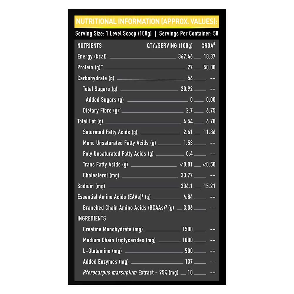 MuscleBlaze High Protein Gold Gainer 5 kg (11 lb)